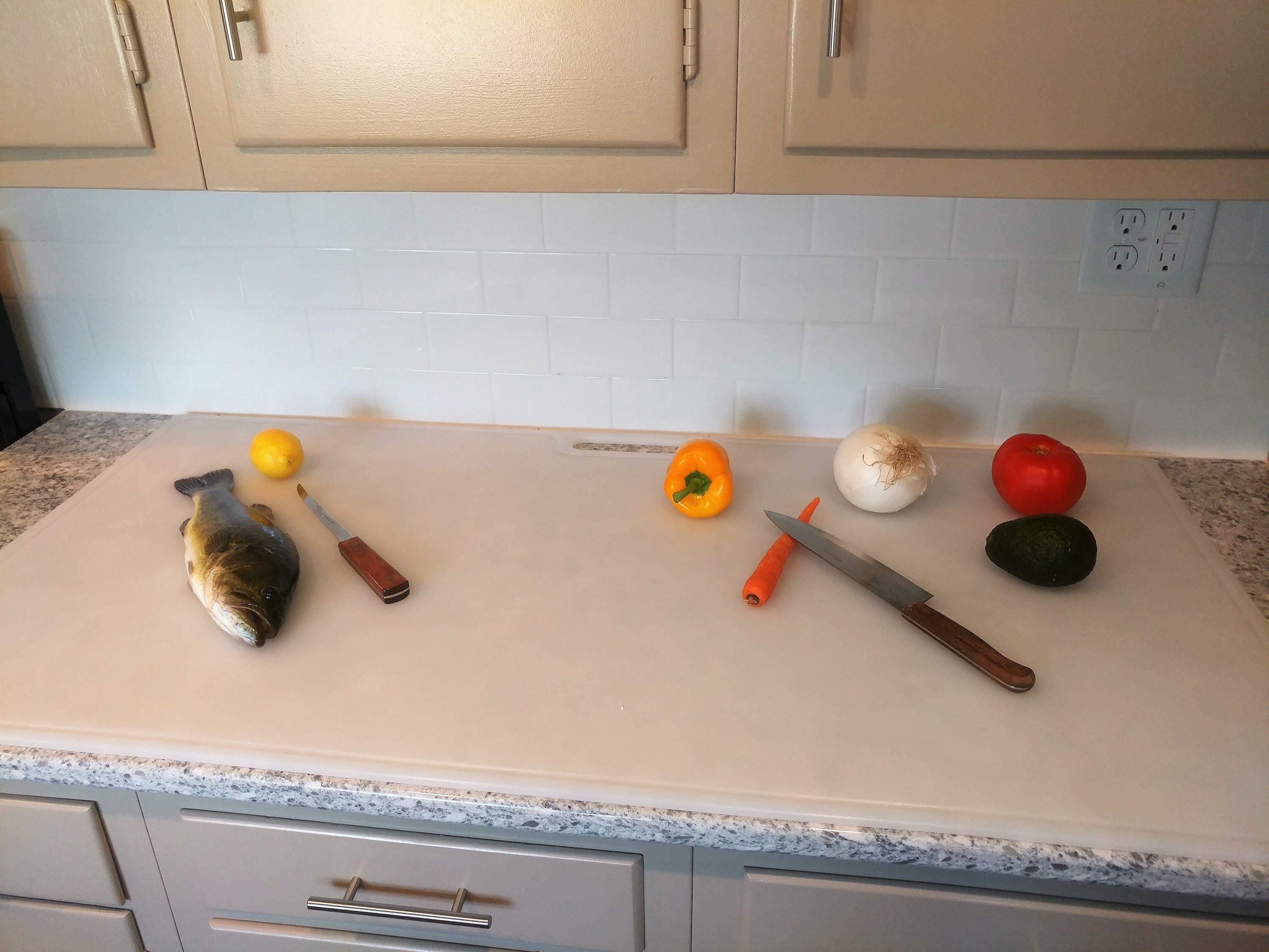 Old Cedar Outfitters Plastic Cutting Board 48.03"x24.02"x0.315