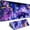 Future-neon City, variant on Japanese Large Mouse Pad XL - Anime Extended Gaming Mouse Mat Desk Pad,3mm Thick Long Non-Slip Rubber Base Mice Pad,Stitched Edges Mousepad,31.5 X 11.8 Inch - Tokyo Pixel Street