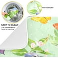 thumbnail image 2 of Coolnut Butterflies and Pretty Bird Dish Drying Mat for Kitchen, 18 x 24 Inch Microfiber Absorbent Dish Drying Pad, Machine Washable Kitchen Counter Protect Mats, 2 of 7