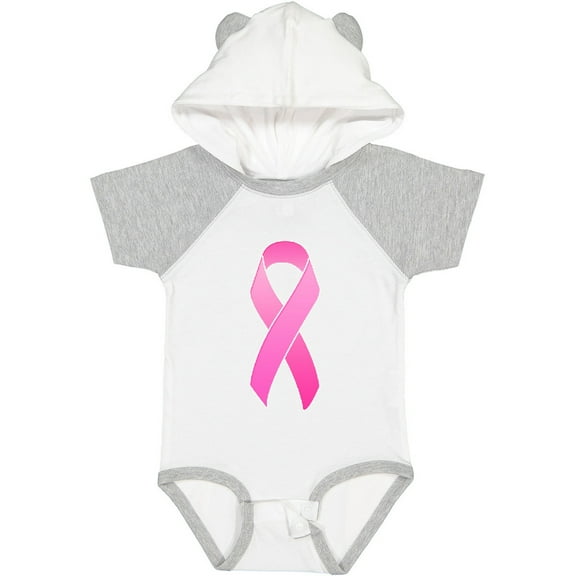 Inktastic Breast Cancer Pink Awareness Ribbon Boys or Girls Baby Bodysuit
