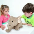 thumbnail image 5 of VISALY Stuffed Elephant Oh So Soft Elephant Stuffed Animal Plush Toy Gray, 5 of 5