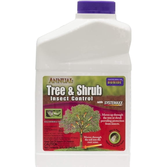BONIDE Annual Tree & Shrub Drench Outdoor Insecticide, 32 fl oz