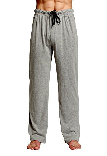 Men"s Jersey Cotton Knit Pajama Lounge Sleep Pants/CYZ UNDERWEAR 