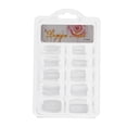 thumbnail image 1 of Uñas postizas a presión, uñas postizas, regalos para mujeres, 100 uñas postizas acrílicas transparentes para uñas francesas, piezas para uñas, 1 of 3