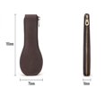 thumbnail image 4 of Organizador de almacenamiento ,Estuche de PU para reloj de joyería de viaje con cremallera,Caja de almacenamiento de reloj de cuero PU a prueba de agua,Reloj Bolsa Con Cremallera Hugo Organizador de almacenamiento de relojes, 4 of 10