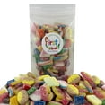 thumbnail image 4 of FirstChoiceCandy Swedish Candy Mix – Authentic Sweet & Sour Gummies – oval banana taffy, Dizzy Skalle Lemon Raspberry ,Diamond Tutti Frutti, Diamond Strawberry Vanilla, Cherry Cola bottles - 1 Pound), 4 of 5