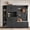 Black 66, variant on Modern Lacquered 4 Door Wooden Cabinet Sideboard Buffet Server with Adjustable Shelves, Distressed Black, for Living Room Entryway Hallway Office Kitchen Dining Room, 59.84L x 15.74W x 31H