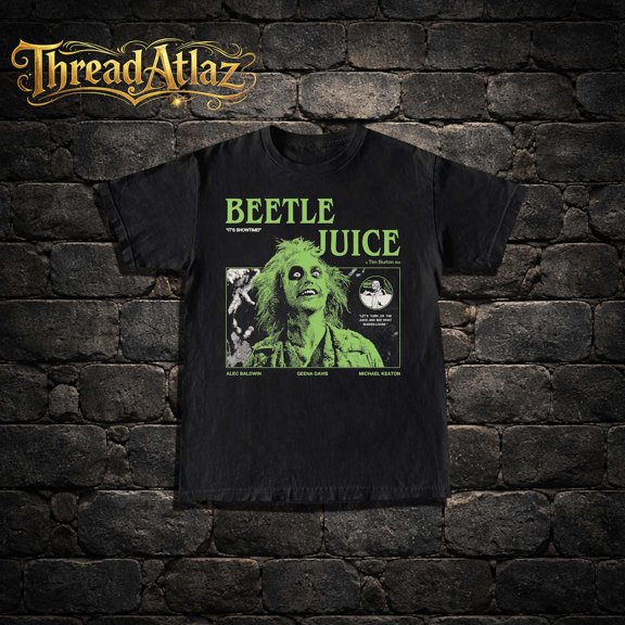 Beetlejuice Movie T-shirt: Vintage Horror Unisex Graphic Tee