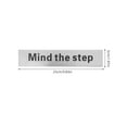 thumbnail image 2 of WORGEOUS 4pcs Mind The Step Sign Caution Mind the Signs Boards For Stairs Watch Your Step Sign Outdoor Warning Warning Boards, 2 of 8