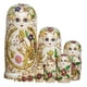 thumbnail image 2 of 10 Piezas Muñecas Rusas, Muñeca Matryoshka Juguete Educativo, Juego de Muñecas Apilables de Madera para Niños Adultos Que Deseen Regalo Halloween, 2 of 9