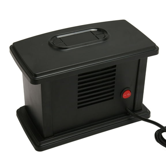 Quiet Electric Space Heater With Flame Effect, Remote Control, 1000W Portable Fireplace For Home  Office