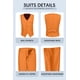thumbnail image 4 of Suit Reskay de 5 piezas para niños con chaleco, pantalones y corbata, talla 12, 4 of 6