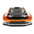 thumbnail image 1 of Carrocería de coche de deriva RC 1:12, carrocerías de vehículos RC, piezas de repuesto fáciles de instalar, accesorios para vehículo de control remoto naranja blanco, 1 of 8