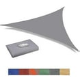 thumbnail image 1 of 10 Sizes Triangle Waterproof Sun Shade Sail Outdoor Garden Patio Party Sunscreen Awingtriangle Canopy 95% Uv Block With Free Rope, 1 of 4