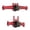 Red, variant on Yihuala TRX4M Rear Housing CNC-Aluminum Alloy Accessories Fit for 1/18 Crawler Car-Traxxas Defender Bronco-Upgrade Parts