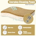 thumbnail image 3 of 10 Natural Sponges Pack, Eco-Friendly Non-Scratch Scrubber Sponge for Kitchen, Biodegradable Plant-Based Scrubber Sponges for Cleaning Dishes, Odorless, 3 of 5