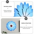 thumbnail image 2 of NICEXMAS Nicexmas Sky-Blue Iron Flower Wall Decor 3D Art for Home and Bathroom, 2 of 5