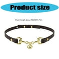 thumbnail image 5 of YongCo Fashionable Choker With Silver Bells Charm and Sturdy PU Leather Alloy Materials for Trendy Women Seek Individuality, 5 of 18