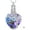 Hummingbird, variant on JKR Heart Tree of Life Urn Necklace for Ashes 925 Sterling Silver Cat/Dog/Hummingbird Cremation Jewelry with Amethyst Crystal w/Funnel Filler Memorial Gifts for Women