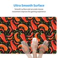 thumbnail image 5 of Balery Red Hot Chili Mouse Pad ,15.8x29.5 In Large Gaming Mouse Pad Desk Mat Long Non-Slip Rubber Stitched Edges,Waterproof Mousepad Desk Mat For Gamer Office Home, 5 of 9