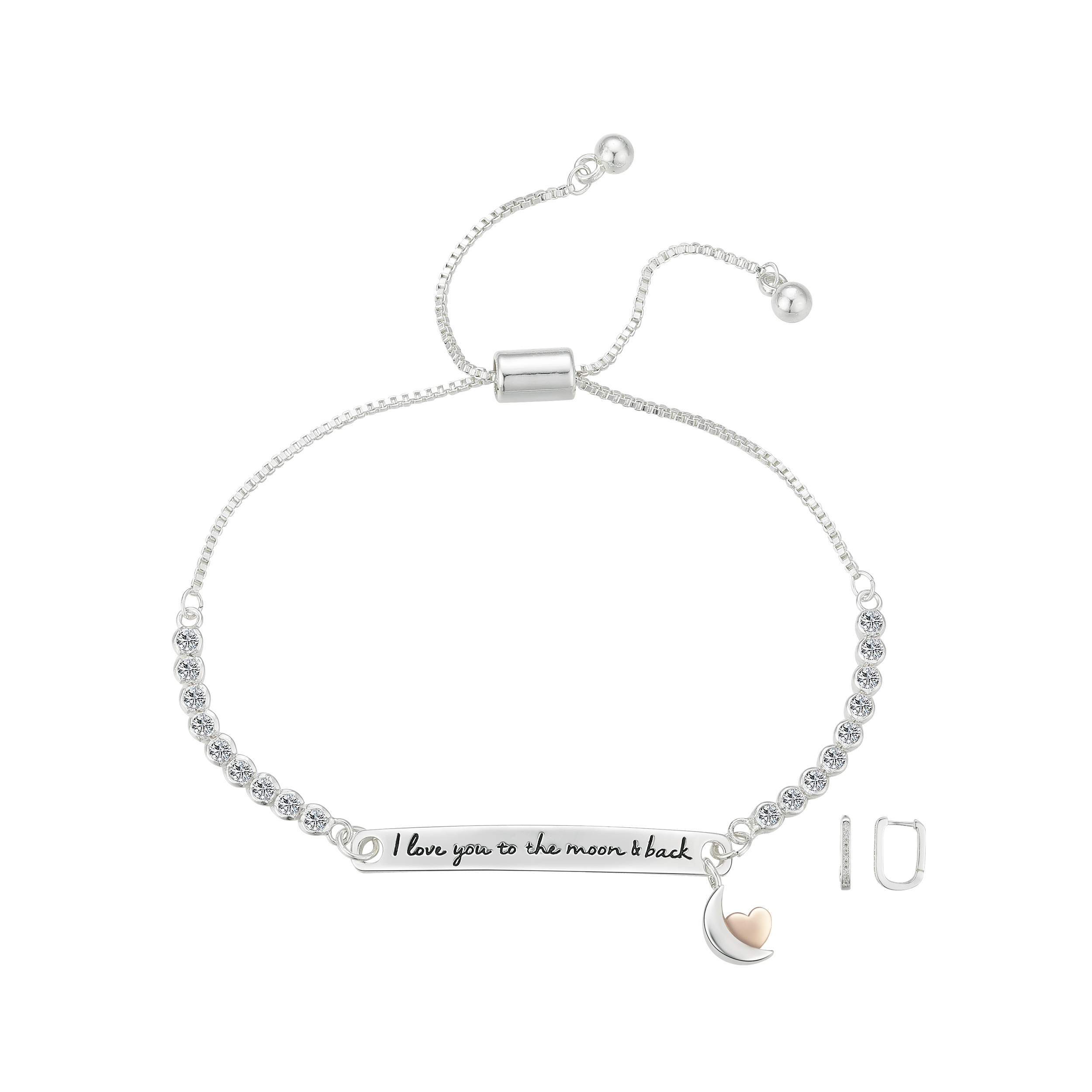 Believe By Brillianc 14kgfl Cz Ilytm Bolo Set