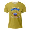 thumbnail image 5 of Tops para hombre, blusas y camisas de cuello redondo y manga corta para hombre, tops casuales de cuello redondo y manga corta con estampados especiales para hombre., 5 of 5