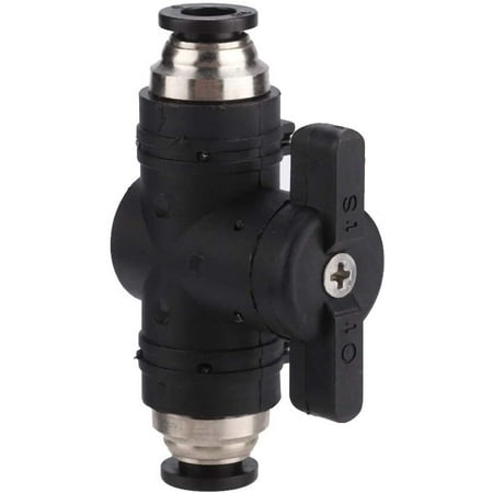 2-Way Aquarium Air Flow Control CO2 Regulator Manual On/Off Switch ...