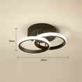 thumbnail image 4 of Btafrte Luces Techo LED para Sala Estar Moderno Pasillo Pasillo (B), 4 of 9