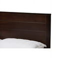 thumbnail image 5 of Baxton Studio Catalina Modern Classic Mission Style Brown-Finished Wood Twin Platform Bed, 5 of 6
