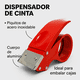 thumbnail image 2 of Despachador Cinta Adhesiva Cortador Cinta De Mano Metalico Color Rojo, 2 of 4