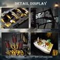 thumbnail image 3 of Reobrix Pirate Ship Building Set with LED Lights,Large Black Pearl Ship Mode（4304 PCS）, 3 of 6