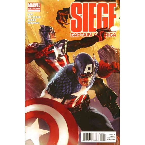 Siege: Captain America #1 VF ; Marvel Comic Book