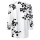 thumbnail image 5 of Mujeres 3/4 Manga Tops Y Blusas Impresas Cuello Redondo Suéter Casual Top de Moda para el Hogar Y el Uso Diario, 5 of 5