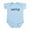 Sky Blue, variant on CafePress - Artist Infant Bodysuit - Baby Light Bodysuit, Size Newborn - 24 Months