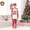 Kids, variant on Family Christmas Pajamas Matching Sets – Red and White Long Sleeve Tops and Pants with “Goodbye 2025, Hello 2026” Letter Print, Festive Holiday Sleepwear Outfits for Couples and Families