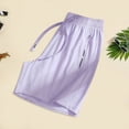 thumbnail image 2 of Women's Shorts Quick Drying Casual Loose Sports Performance Shorts for Active, 2 of 4