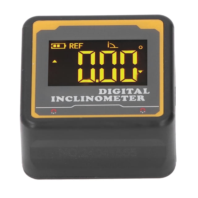Digital Angle Measurement Tool, 0.05 Resolution 4x90 Measurement Range High Accuracy Mini Angle Gauge Compact for Machining