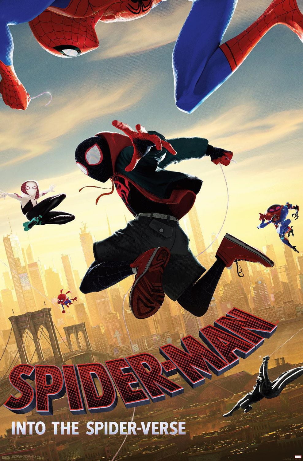 Marvel MCU - Spider-Man - Into The Spider-Verse - Dive Wall Poster