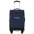 thumbnail image 2 of Wrangler 20-inch Expandable Rolling Carry-on w/ 360° 8-Wheel System , Navy, 2 of 7