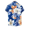 thumbnail image 4 of WAENQINLA Hawaiian Shirt for Men, Floral Tropical Shirts Casual Summer Short Sleeve Button Down Shirt Vacation Outfits Beach Shirt 2025, 4 of 4