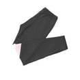 thumbnail image 6 of IEFIEL Kids Girls Athletic Sports Pants Contrast Color Pull on Dance Yoga Leggings Pink 8, 6 of 7