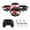 Red, variant on WF13 Drone with 1080P HD Camera for Kids, Optical Flow Hover, Upgraded Wefone Quadcopter, 2 Batteries, Black