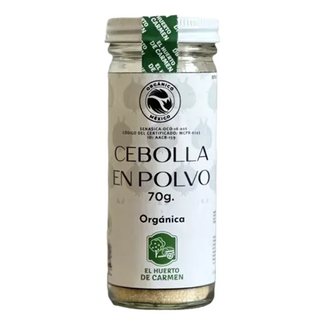 Cebolla en Polvo 70g Huerto De Carmen 100% Natural
