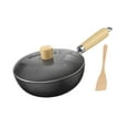 thumbnail image 3 of jifeng Wok Pan 7'' Multifunctional Traditional Wok for Restaurant Household Kitchen With Lid, 3 of 9