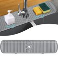 thumbnail image 2 of Alfombrilla de silicona XXL con asa de grifo, colector de goteo, diseño BFONS, 2 of 6
