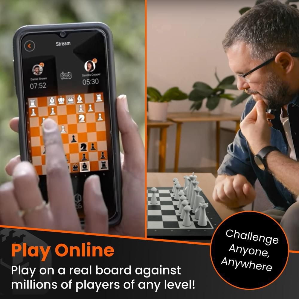 GoChess Mini Pp-Enabled Chessboard with AI-Based Light Indicators