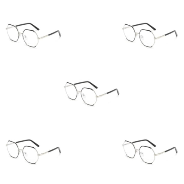 Sonducket Gafas de lectura, gafas de lectura, lentes antiazules, bloque cuadrado de gran tamaño, hipermetropía, colgante de moda a la moda, Type2 NO2