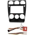 thumbnail image 3 of Inner Accessories Center Console Dashboard Control Panel Cover Trim Double Din Dash Kit Replacement for 2004‑2016 Mazda 6 9in, 3 of 7