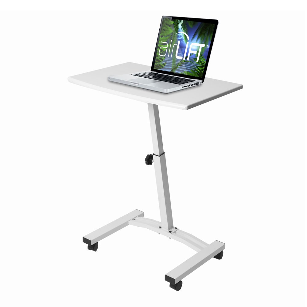 Seville Classics Mobile Laptop Computer Desk Cart, HeightAdjustable