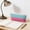 Blue, variant on (8.6x3.7x1.3 In)Boat-Shaped Two-Tone Nylon-Spandex Blend Organizer Pouch,Water-Resistant Portable Storage Bag with Reinforced Zipper, for Office Supplies, Cosmetics & Travel Essentials.Blue